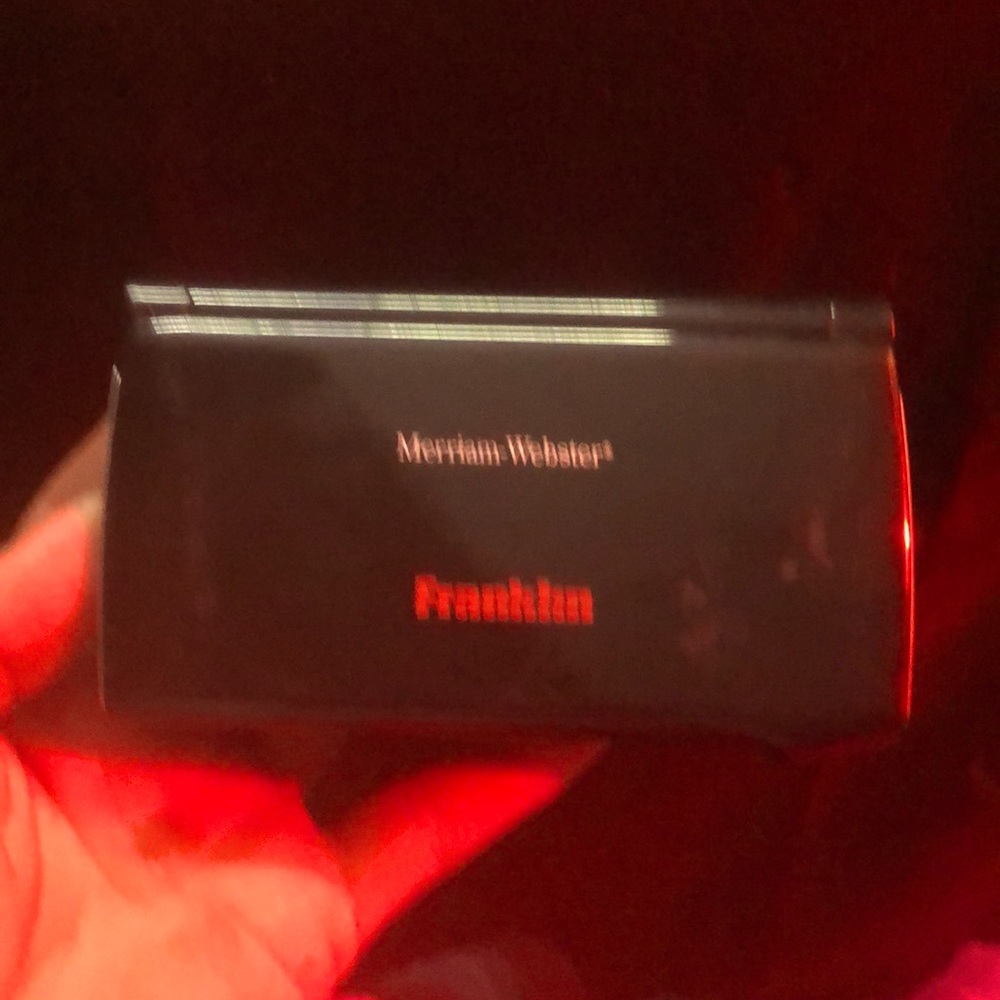 Merrian-Webster dictionary